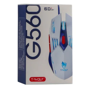 Souris Gamer Twolf G560 white 3200 DPI