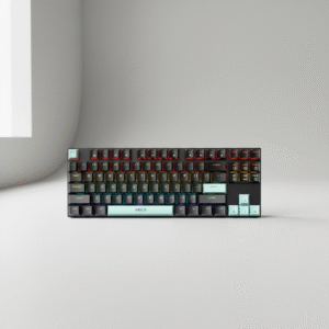 clavier mechanique IMICE GK-300 blue switch 80% RGB