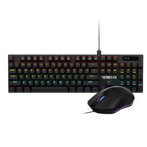 Clavier mechanique + Souris Gamdias Hermes E6
