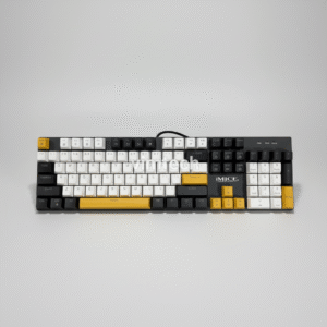 Clavier Mécanique iMice GK600 – Red Switch – 28 Modes RGB –black&white