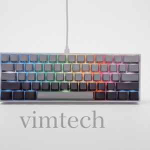 Clavier Mécanique SAREPO MJ61S – Blue Switch – RGB 60%-gray