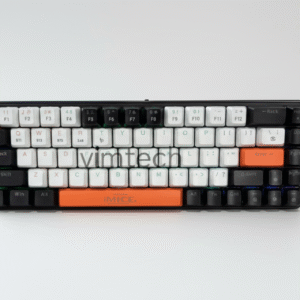 Clavier Mécanique wireless iMice GK690 – 60% – Red Switch – RGB – Bluetooth / Dongle / USB – Batterie