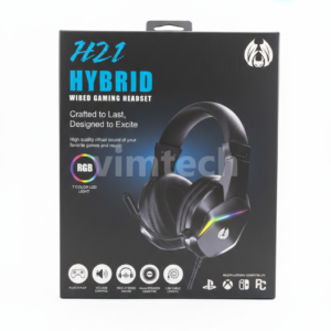 Casque Gaming RGB USB H21 Compatible PC, Xbox, PlayStation & Nintendo