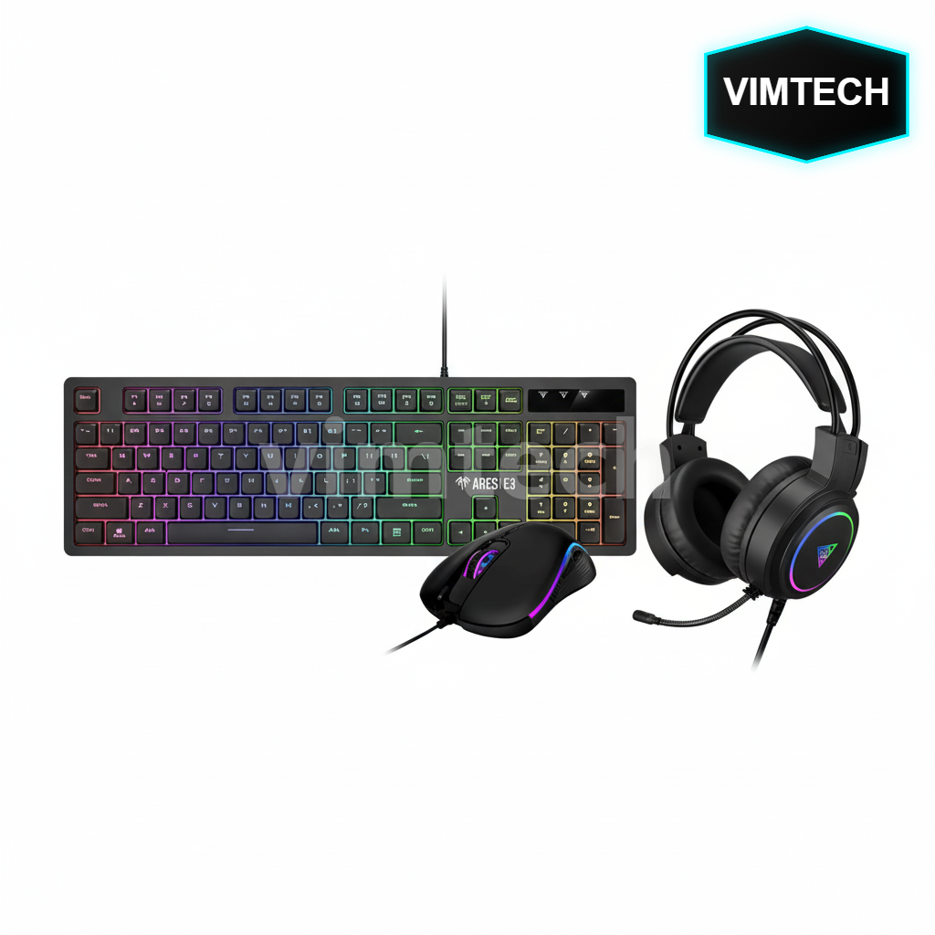 Combo POSEIDON E2 3-IN-1 clavier + souris + casque