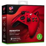 PDP REMATCH Spirit Red – Manette Filaire Xbox-pc